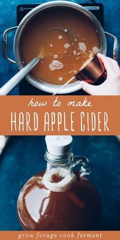 how to make hard apple cider