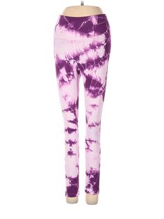 Unbranded Leggings Size: X-Small Bottoms - used. 92% Nylon, 8% Spandex, Tie-dye | Leggings: Purple Tie-dye Bottoms - Size X-Small Casual Tie Dye Leggings For Spring, Spring Tie Dye Stretch Leggings, Spring Tie-dye Stretch Leggings, Casual Tie Dye Leggings For Summer, Casual Summer Tie Dye Leggings, Casual Stretch Tie-dye Activewear, Stretch Tie Dye Leggings For Summer, Summer Tie-dye Stretch Leggings, Summer Stretch Tie Dye Leggings