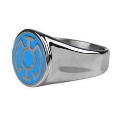 Blue Lantern Ring, Blue Lantern Corps, Lantern Ring, Lantern Rings, Lantern Corps, Pandora Earrings, Blue Lantern, Green Lantern Corps, Luxury Jewelry Brands