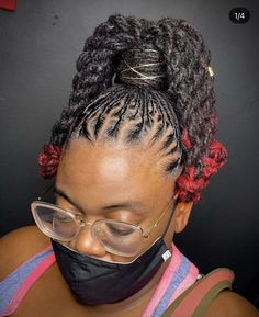 Loc Ponytail, Hair And Skin Vitamins, Loc Updo, Beautiful Dreadlocks