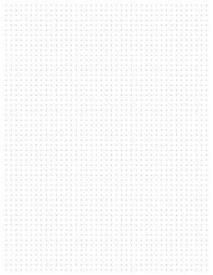 a white sheet of paper with dots on it