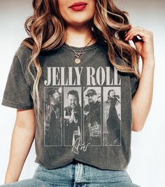 Jelly Roll Rapper Shirt, Beautifully Broken Shirt, Jelly Roll Tour Merch 2024 Shirt, Jelly Roll Fans Gift 2024 HOW TO ORDER1. The ordering process involves checking and reviewing photos 2. Selecting t-shirt size and color *Different styles of shirts may have different shades of same color choice due to different manufacturer brands.*For this reason, we recommend you to match shirts from the same styles if you want precisely matching colors (exam: Unisex, V-neck, Tank top, etc.). 3. Adding to car Jelly Roll Singer Shirts, Concert Outfit Ideas Jelly Roll, Jelly Roll Shirts, Jelly Roll Rapper, Diy Jelly, Rapper Shirts, Beautifully Broken, Tour Merch, Matching Colors