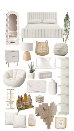 clean,pretty Room Wishlist, Room Ideas Modern, Dekorasi Kamar Tidur, Preppy Room, Cozy Room Decor