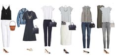 THE DAILEIGH CLASSIC & ON TREND Wardrobe Basics 333 Project, Capsule Basics, 60s Clothes, Clothes To Buy, Classic Wardrobe Basics, Women In Their 40s, Wardrobe Fashion, Wardrobe Capsule