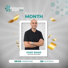 the employee of the month is fady emad