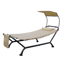 PRICES MAY VARY. ✅COMPLETE SET: This hammock is paired with a high-quality frame to provide a dependable location for cozy, outdoor resting. Everything needed is included for easy set up. ✅COMFORT AND CONVENIENCE: The hammock includes a beige pillow and magazine bag, allowing you to easily access your favorite book. Comfort and convenience will be at your fingertips! The durable canopy top also provides shade and shelter. ✅DURABLE MATERIALS: Hammock is constructed of water-resistant polyester. T Small Patio Furniture, Patio Hammock, Hammock With Stand, Pillow Storage, Outdoor Hammock, Beige Pillows, Hammock Stand, Wicker Chairs, Outdoor Leisure