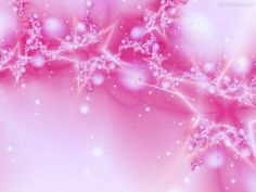 an abstract pink background with stars and bubbles