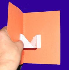 Lesson 16: V-fold pivot How to make pop up cards. How To Make Flip Cards Pop Up, Inside Pop Up Card, Make Pop Up Cards, Pop Up Card Tutorial, Card Making Ideas For Beginners, Popup Cards, Pop Out Cards, Pop Up Card Templates, Tarjetas Pop Up