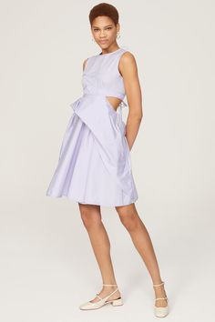 Seero Dress by Cecilie Bahnsen for $145 | Rent the Runway Cecilie Bahnsen, Rent The Runway, Closet Designs, Dress Purple, Purple Dress, Dress Details, Crew Neck, Purple, Fashion Design