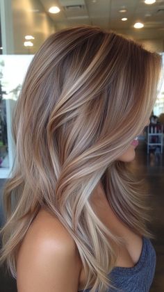 Brown Hair On Bottom Blonde On Top, Blonde And Plum Hair, Best Hair Color For Pale Skin Green Eyes, Mid 40's Hair For Women, Warm Vs Cool Blonde, 2024 Winter Hair Trends, Grey Hair With Brown Lowlights, Pageant Curls, 2025 Hair Trends For Women