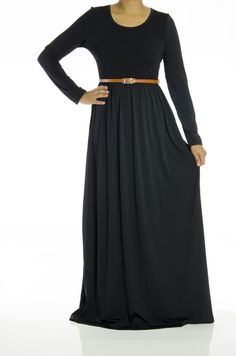 Black Milk Silk Maxi Dress