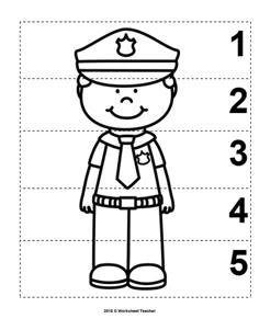 a cut out of a police officer with numbers on the front and bottom half of it