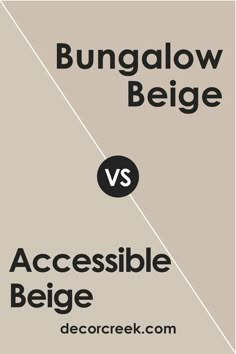 Accessible Beige SW 7036 vs. SW 7511 Bungalow Beige Sw Bungalow Beige, Bungalow Beige, Accessible Beige Sw, Beige House Exterior, Sherwin Williams Exterior House Colors, Accessible Beige Sherwin Williams, Sage Green Paint Color, Beige Paint Colors, Balanced Beige