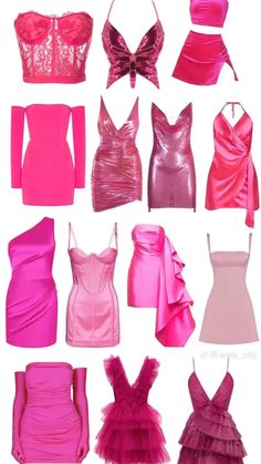 Birthday Dress On Shein, Barbie Party Outfit, Barbiecore Outfit, Barbie Outfits, Pink Party Dresses, Looks Party, Pink Outfits, Fancy Outfits, Teenage Fashion Outfits