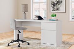 Onita White 60 Home Office Desk - Ornate Home Neutral Bedroom Furniture, Gender Neutral Bedrooms, Toddler Decor, Nursery Changing Table, Boys Bedroom Furniture, Nursery Furniture Collections, Modern Workspace, Girls Bedroom Furniture, Adjustable Bed Base