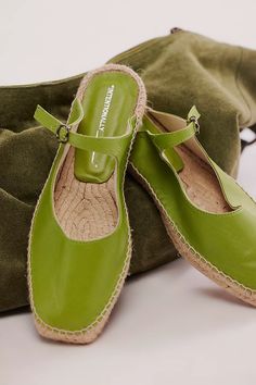 Hana Espadrilles | Free People Style Espadrilles, Fall Shoe, Intentionally Blank, Men's Wedding Shoes, Shoe Shine, Best Shoes, Free People Shoes, Shoe Boot Sandals, Backless Design