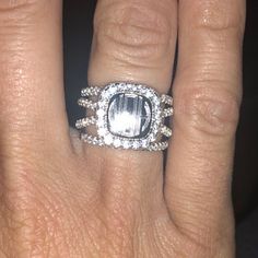 Heather Gaskey added a photo of their purchase Sterling Silver Stackable Rings, Stackable Rings Silver, Monogram Ring, Stackable Ring, Robins, Ring Sterling Silver, Stackable Rings, Ring Silver, Sterling Silver Rings