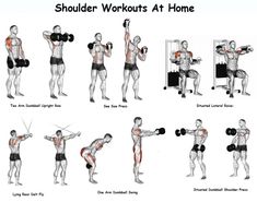 an image of a man doing shoulder workouts at home