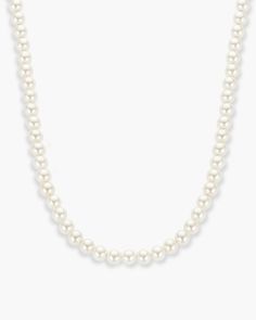 Our most versatile men’s pearl necklace is here to help you create the fashionable fit you’re looking for. The 4mm Classic Pearl Chain has an adjustable clasp to change the length from 20-22”, making it perfect for layering. Pearl Crafts, Classic Pearl Necklace, Silver Pearl Necklace, Oyster Shells, Sister Wedding, Cuban Chain, Pearl Chain, Matching Bracelets, Necklace Silver