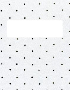 a piece of paper with black dots on it