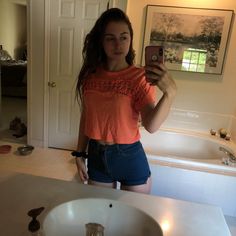 New With Tags !! Pinkish Red Cut Out Shirt, Mildy Cropped Trendy Orange Tops From Urban Outfitters, Trendy Orange Urban Outfitters Top, Pinkish Red, Cropped Shirt, Urban Outfitters Tops, Crop Shirt, Gym Outfit, Shirt Color, Pink Red