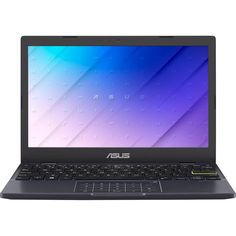 the asus laptop is open and ready to be used