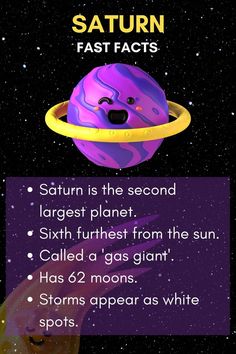 saturn is the second largest planet