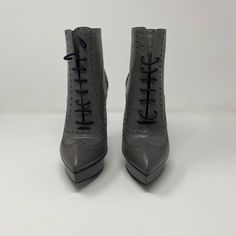 Saint Laurent - Janis 105 Booties - Size 37 Never Worn Complete With Dust Bag And Box There Is 1 Scuff Mark On Right Heel. Picture Listed. Stunning Shoes Yves Saint Laurent Shoes, Stunning Shoes, Saint Laurent Shoes, Lace Up Boots, Calf Leather, Shoe Laces, Ebay Finds, Yves Saint Laurent, Saint Laurent