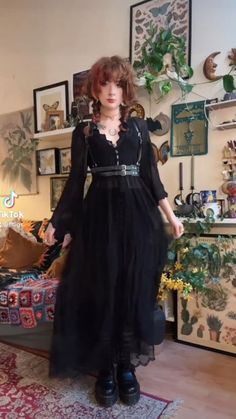 2023 Goth Fashion, Corpo Goth, Whismgothic Outfits, Whimsical Goth Aesthetic, Goth Wedding Guest, Whimsigoth Fashion, Harness Outfit, Whimsical Goth, Whimsy Goth