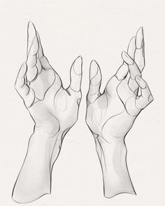 two hands reaching up to each other with their fingers extended and one hand holding something in the air