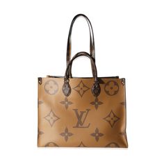 An early 20th-century design from Louis Vuitton, the Keepall bag is the epitome of the Maison's spirit and passion for travel. With a history rooted in luggage, the Keepall is one of the house's most popular carry-on options. Item #: 118413 MSRP: 3,250 Dimensions: 16 x 12.5 x 6.5 Includes: Dustbag Handle Drop: 5 Exterior Material: Coated Canvas Size: GM Circa: 2019 Exterior Color: Brown Strap Length: 12 Made in: US Condition: Fair Exterior Color (Specific): Reverse Monogram Tas Louis Vuitton, Bags Designer Fashion, Exclusive Bag, Fendi Bags, New Bag, Prada Bag, Wallet Case, Chanel Bag, Gucci Bag