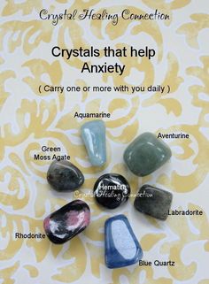 Crystals Crystals To Carry Daily, Crystal Uses, Spiritual Crystals, Crystal Therapy, Crystal Magic, Crystal Meanings, Rocks And Gems