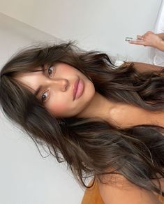 Rambut Brunette, Brown Hair Inspo, Long Brown Hair, Hair Makeover, Hair Inspiration Color, Hair Inspo Color