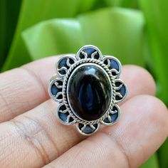 Black Onyx Ring, 925 Silver Ring, Women Ring, Bohemian Ring, Black Onyx Jewelry, December Birthstone Ring, Bohemian Rings, Gifts For Her. Birthstone Promise Rings, Black Onyx Jewelry, December Birthstone Ring, Bohemian Ring, Onyx Jewelry, Onyx Ring