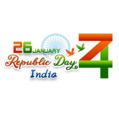 the logo for republic day india