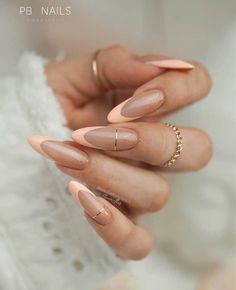 French Tip Nail Designs, Lovely Nails, Casual Nails, Neutral Nails, Elegant Nails, Chic Nails, Fancy Nails, French Tip Nails, Nails Design