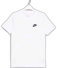 Nike Basic Short Sleeve T-shirt, White Nike T-shirt For Summer, Nike White T-shirt For Summer, Nike Basic Crew Neck T-shirt, Travis Scott Hoodie, Light Blue Sweatshirt, Reversible Sweater, Tops Nike, Nike Crewneck