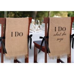 DIY Wedding Décor Rustic Wedding Decor On A Budget Easy Diy, Simple Rustic Wedding Decorations, Marriage Ideas Wedding, Rustic Outdoor Wedding Ideas, Burlap Chair Covers, Diy Country Wedding, Diy Rustic Wedding, Burlap Chair, Lillian Rose