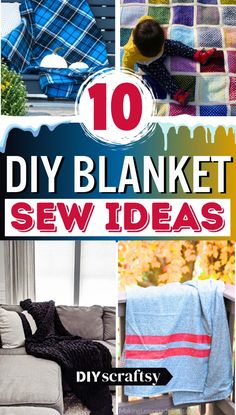 the top ten diy blanket sew ideas