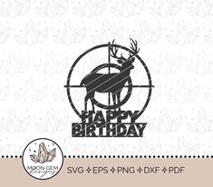 the happy birthday svg files are available for free