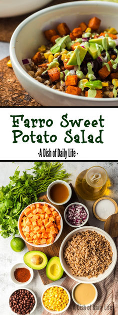 Our Farro Sweet Potato Salad is full of vibrant flavors. It marries the smoky, tangy essence of chipotle-spiced sweet potatoes with the chewy, creamy texture of farro, creating a blend of taste and texture that will leave you perfectly satisfied. #numstheword #farrosweetpotatosalad #sweetpotatofarrosalad #farrosaladwithroastedsweetpotatoes #roastedsweetpotatoandfarrosalad #farroandsweetpotatosalad #farroandroastedsweetpotatosalad #farrosaladwithsweetpotato #southwestfarrobowl Farro Sweet Potato, Pork Tenderloin Rub, Sweet Potato Salad, Vegan Salad Dressing, Farro Salad, Grain Salad, Summer Pasta Salad, Salad With Sweet Potato, Salad Side Dishes