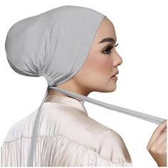 SIZING TIP: Referring to our size chart guarantees the best fit. For all-day comfort, choose your actual size. If you are in-between sizes, take the size up for a better lift and support. Size: One Size Head Circumference: 58cm/22.83'' Women Casual Solid Color Multicolor Elastic Bandage Lace Up Bottom Muslim Hijab Features: SOFT MATERIAL AND SIZE: The bandana hat is made of soft polyester, which is lightweight, breathable, comfortable and easy to wear, also can be used as a night cap. The head c Hijab Material, Short Hair Women, Headbands For Men, Soccer Men, Woman Soccer, Women Headbands, Kerchief Hair, Headbands For Short Hair, Hand Band