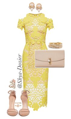 #25 Spring/Summer by shya-dozier on Polyvore featuring Thurley, Stuart Weitzman, Dolce&Gabbana, Accessorize, Carolee and Torrid Royal Outfits Classy, Minimal Chic Outfits, Organza Tops, Famous Outfits, Elegant Outfit Classy, Stylish Dress Designs, Looks Chic, Colourful Outfits