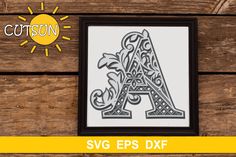 3D  layered letter SVG Layered Mandala, 3d Alphabet, Photo Layers, Unicorn Svg, Baby Unicorn, Layered Svg, Flower Svg, Cricut Svg Files, Svg Silhouette