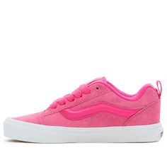 Vans Knu Skool Nubuck Shoe 'Pink' VN0009QCYU2 Vans Pink, Vans Outfit, Pink Vans, Pink Lady, Fit Ideas, Fashion Performance, Stylish Sneakers, Perfect Pair, Your Perfect