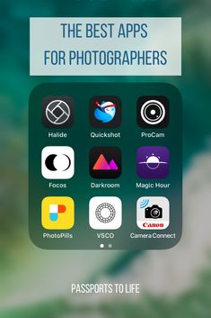 the best apps for photographers - screenshots to view and share on your phone