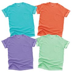 You can now enjoy our incredibly soft and comfy tops blank. We are excited to share all the apparel we sell without decoration! UNISEX SIZE SHIRT! You won't want to take off this classic short-sleeve tee with front chest pocket. Made from stretchable, high-quality, heavyweight fabric. You will enjoy its laidback ease and vintage vibe.Actual shirt colors do appear lighter in person due to the vintage wash. The Pepper, particularly, is more of a dark grey than true black. Ravelled Knits takes grea Comfy Tops, Vintage Vibe, Color Shorts, Pocket Tee, Chest Pocket, Comfort Colors, Dark Grey, Short Sleeve Tee, Baby Onesies