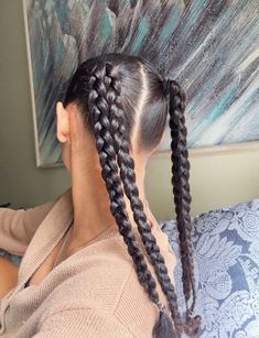 Hairstyles For Girls, Her Hair, For Girls, Back To School, Braids, Hairstyles, Hair, Plaits