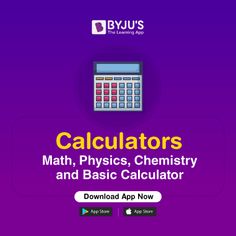 the calculators math, physics and basic calculator app is shown in this screenshot