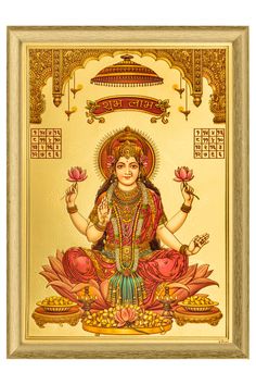 Exquisite golden foil print of Goddess Lakshmi, the embodiment of prosperity and grace, seated elegantly on a lotus. This divine artwork captures her serene beauty and abundance, adding a touch of spiritual elegance to any space. Available framed or unframed. Click to shop this beautiful picture and explore more Hindu Gods artwork! 🤍🤍🤍 Visit the shop for more - gopalislittleshop.etsy.com Laxmi Art, Gods Pictures, Lakshmi Art, Laxmi Goddess Wallpapers, Gods Artwork, Goddess Of Fortune, Ganpati Bappa Wallpapers, Hindu Gods And Goddesses, Gold Art Painting